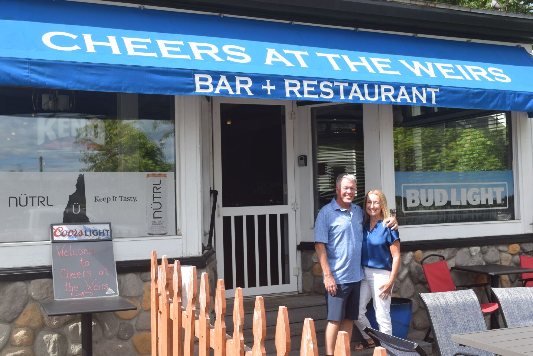 Cheers at the Weirs offers a spot to eat and socialize all year